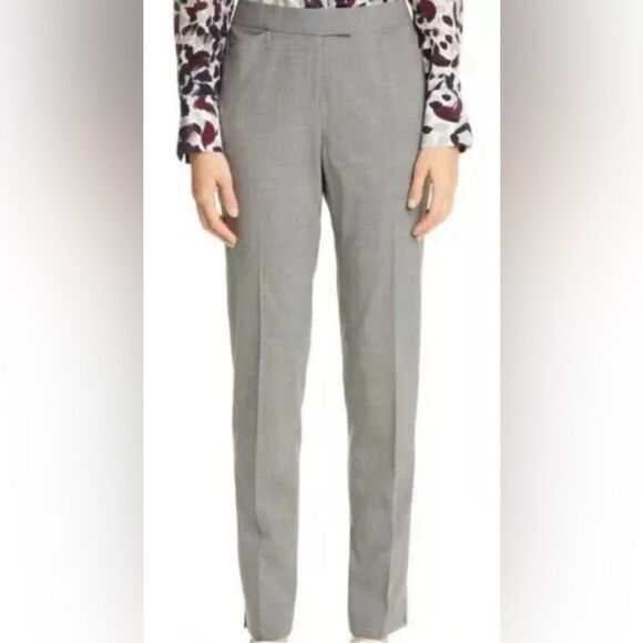 Lafayette 148 New York Pants - LAFAYETTE 148 Women's Virgin Wool Dress Pant Office Business Workwear‎ Grey 10